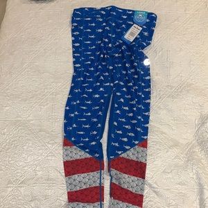 NWT Pelagic Brand  Fiji legging size large